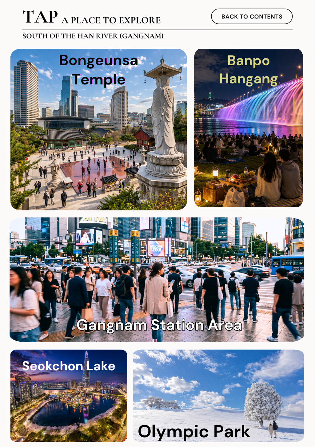 Seoul Gangnam travel guide inside preview